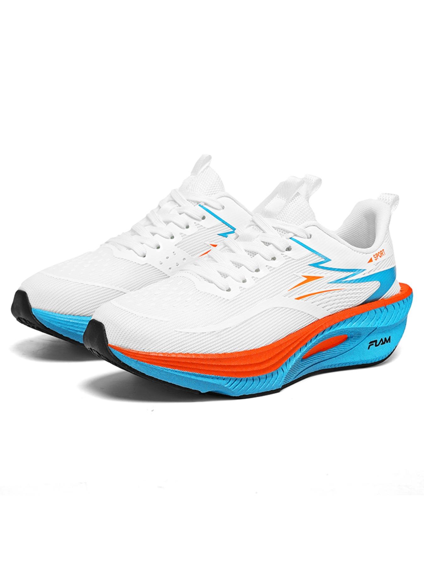 Men's and Women's Super-Light Sporty Running Shoes, Outdoor Running Sneakers, Enhanced Cushioning and Foot Support Athletic Shoes for Long Distance Runs