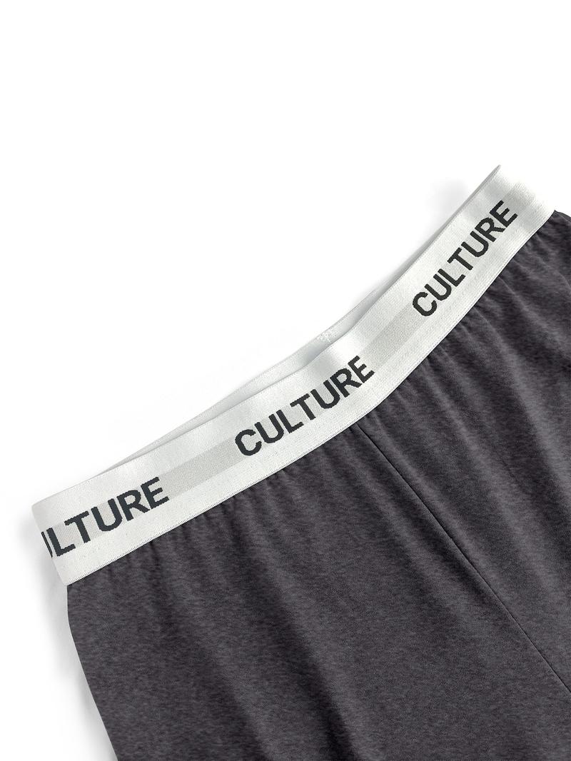 Women's Elastic Slim Fit Training Pants, Full Coverage, Free Movement, Sporty Style, All Seasons, Plain Pattern, 1 Piece