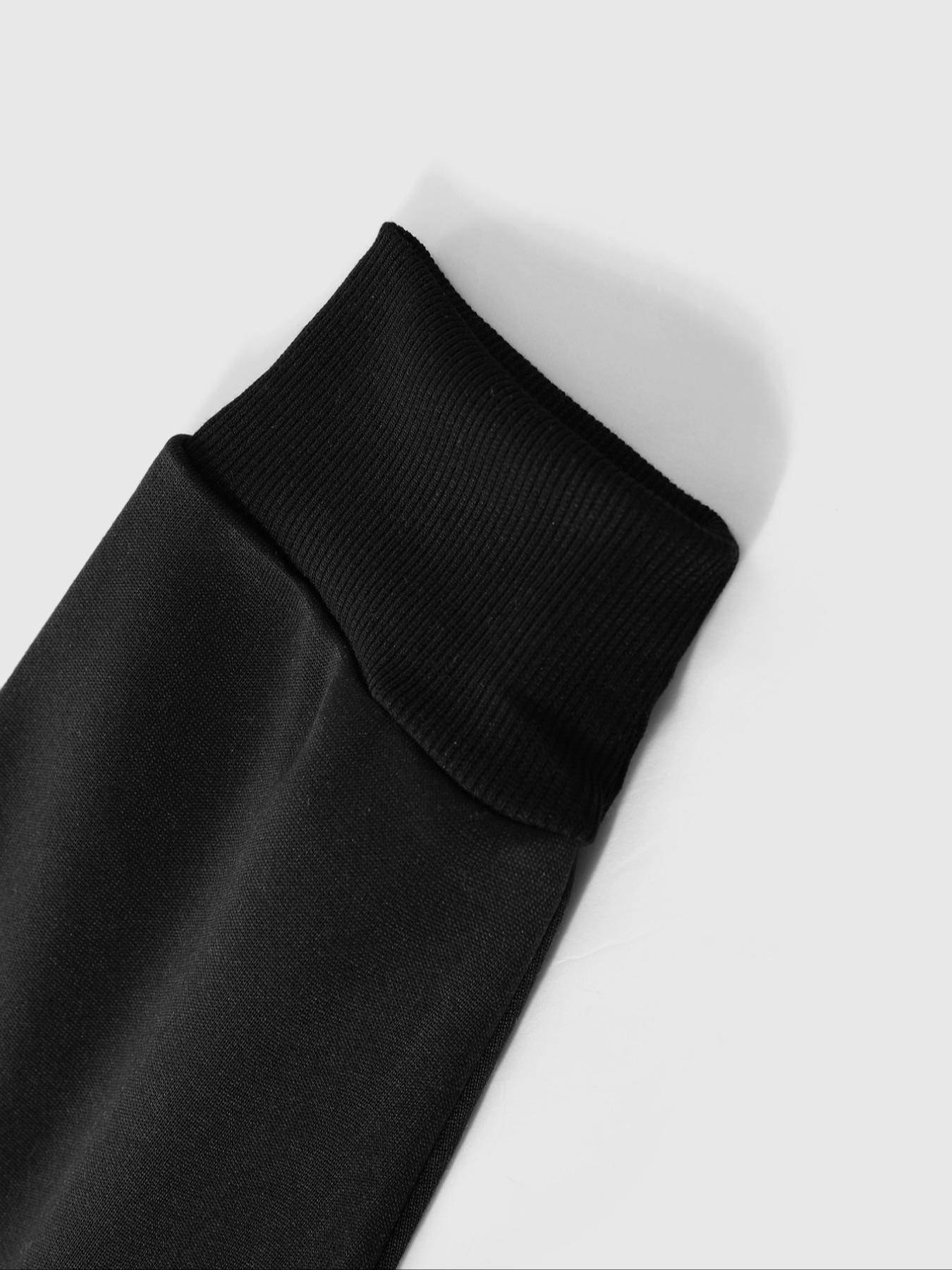 Men's Letter Print Half Zip Up Hooded Sweatshirt & Drawstring Waist Sweatpants Two-piece Set, Regular Fit Casual Drop Shoulder Long Sleeve Hoodie & Pocket Jogger Pants, Men's Two Piece Outfits for Daily Workout Running, Streetwear Tracksuit Set