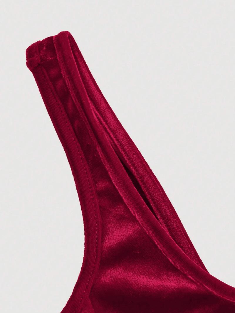 Valentine's Day Women's Casual Solid Color A Line D ress for Christmas Wedding, Sleeveless Square Neck Backless Butterfly Mini Bubble Dress Ladies' Clothing All Season