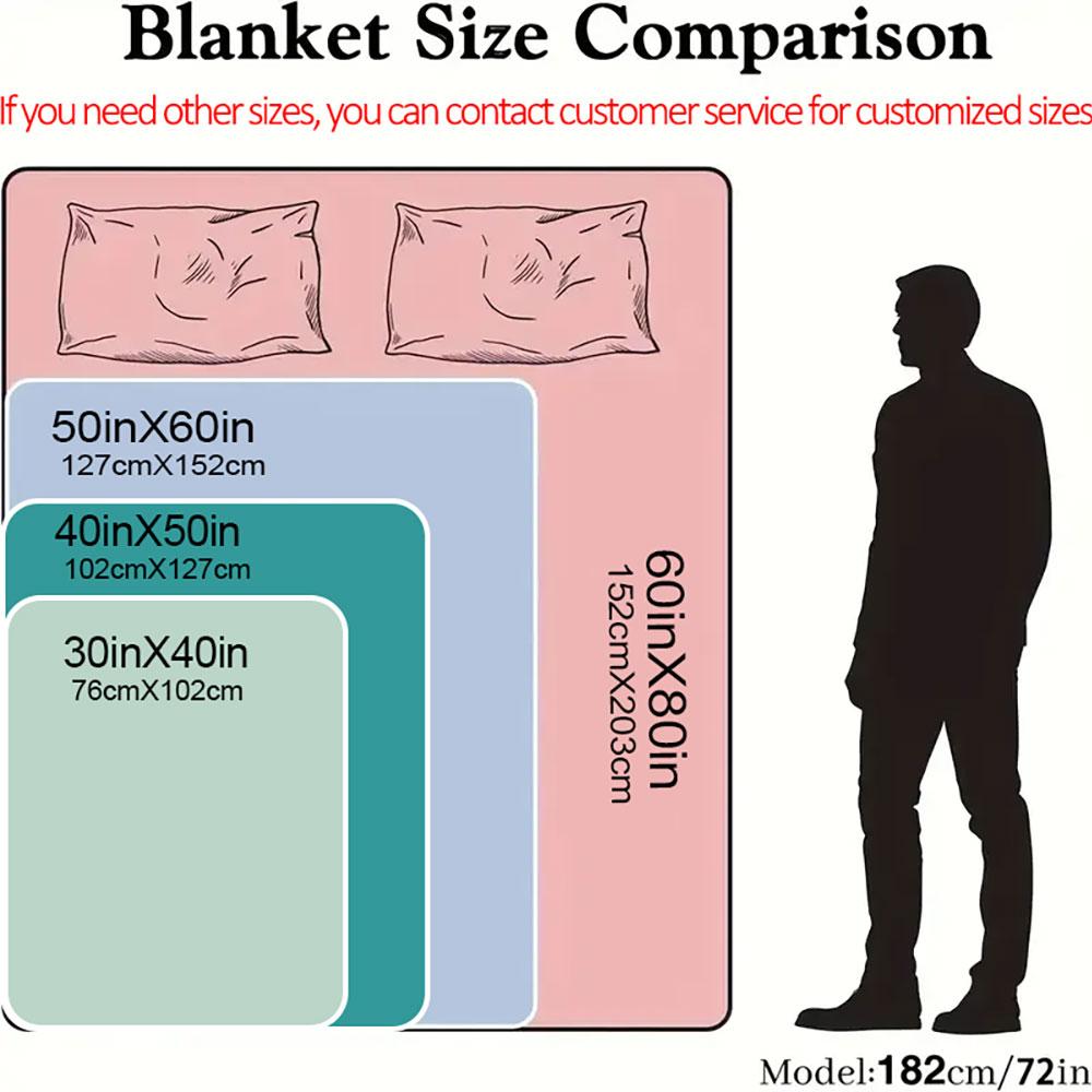 Blanket, single-sided printed, Chinese-style parrot 2D pattern, soft, comfortable, durable and odorless, thick fur blanket, bedroom warming blanket, couple exclusive blanket, extra-large sofa bla