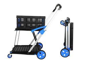 60L Portable Collapsible Storage Crate, Large Capacity Collapsible Milk Crate, Collapsible Crate, Practical Organizer for Heavy Duty Storage Crates for Bathroom, Office, Outdoor Garden