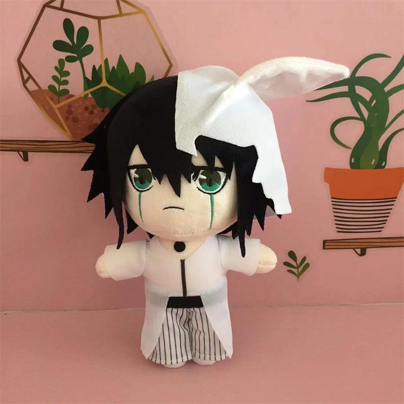 Bleach Anime Soft Fabric Stuffed Plush Toys - 20cm Kurosaki Ichigo, Kuchiki Rukia, Kuchiki Byakuya, Ichimaru Gin Unisex Cosplay Plushies, Christmas Gifts for Classic Toy Enthusiasts
