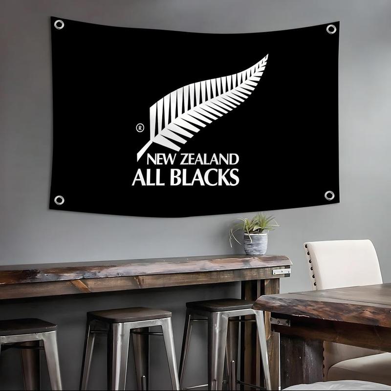 New Zealand men's national football team Flags Custom Camping Outdoor Garden room Bedroom Decor Party Backdrops Wall Art Family Gifts