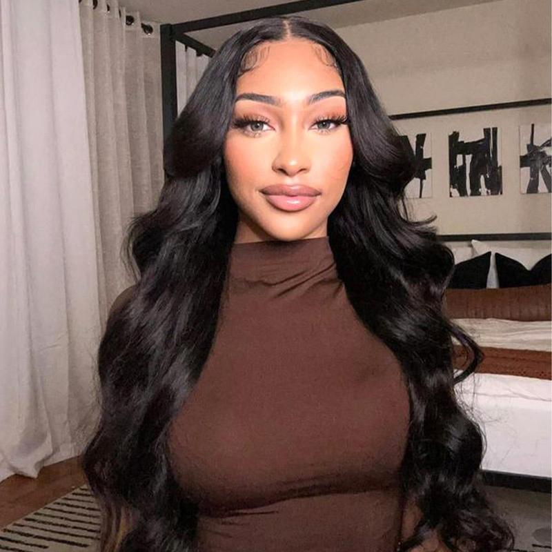 Bling Hair 9x6 7x5 6x4 5x5 HD Lace Easy Wear and Go Body Wave Glueless Human Hair Wigs Pre Plucked Pre Cut Transparent Lace Closure Wigs for Beginners 180% Density Water Wave Lace Front Wigs for Black Women #TikTokShopBlackFriday