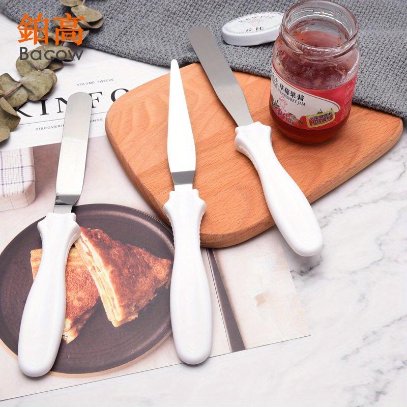 3Pcs/Set Cake Spatula Butter Icing Cream Spatulas Baking Pastry Tools Cake Decorating Scraper Pastry Tools Kitchen Accessories