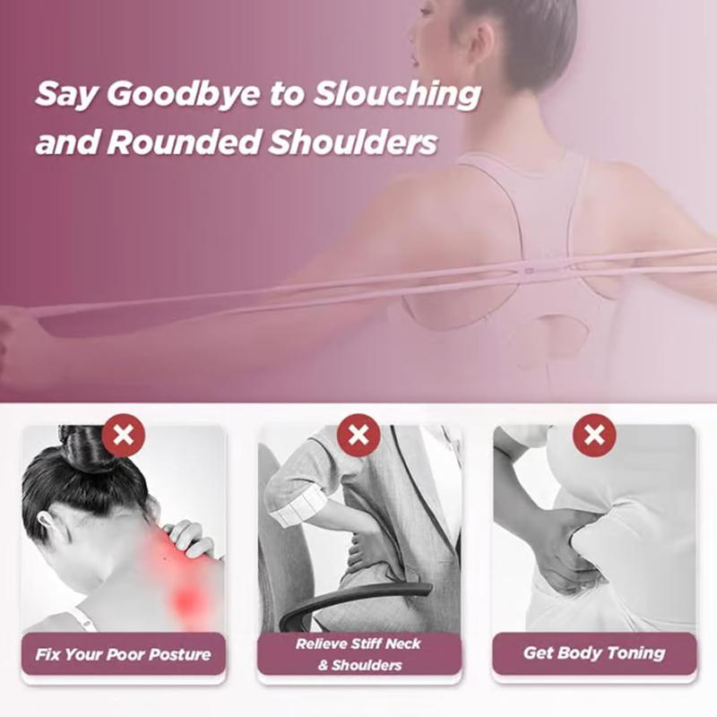 【LOL BOX】Figure 8 Fitness Resistance Band for Women and Men, Elastic Exercise Bands for Arms Chest and Back, Chest Expander and Yoga Gym Workout Pulling Rope, 8 Word Elastic Tubing for Muscle Training