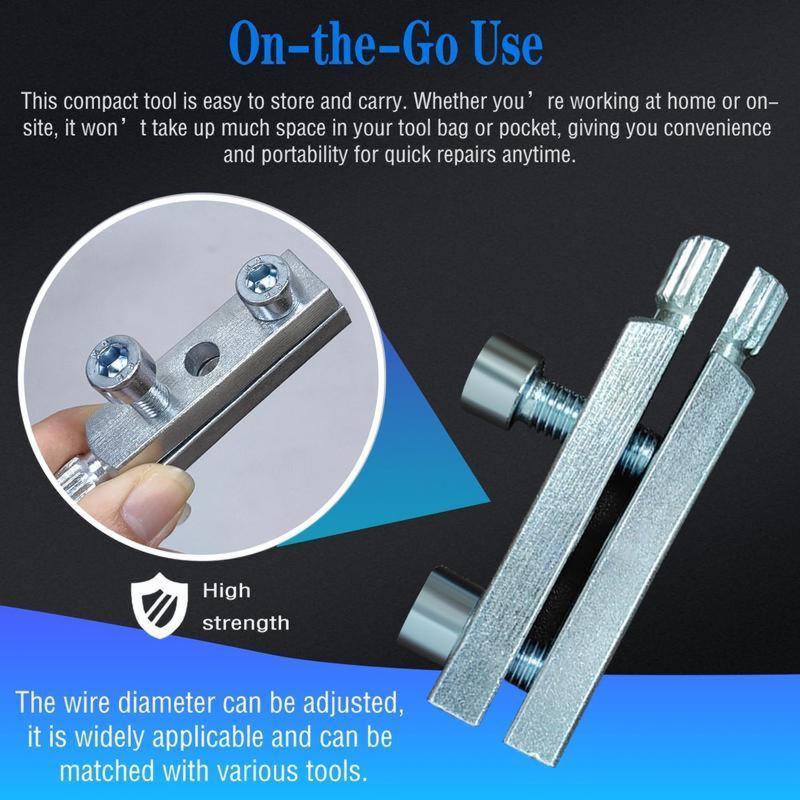 2pc Broken Screw Remover Set, Hex Key Socket Tool Kit, Ideal for Plumbing & Home Repairs, Durable Design for Easy Use