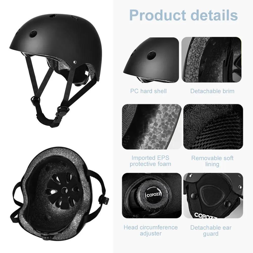Children's bicycle helmets, adjustable helmets, multi-functional sports helmets, suitable for children to teenagers, in two sizes