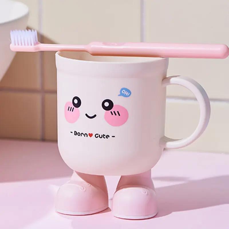 🧸 Toddler Tantrum Cure | Cute Cartoon Toothbrush Holder | Fun Kids Bathroom Brushing Cup