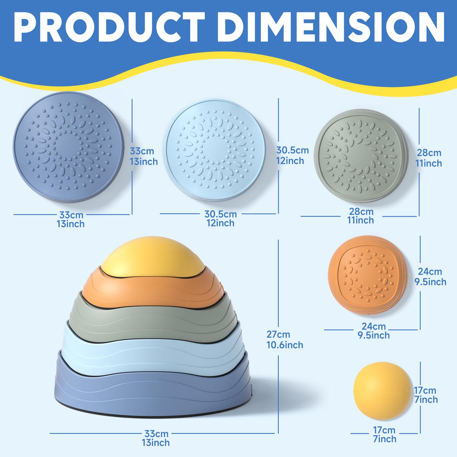 Lehoo Castle Stepping Stones for Kids, Non-Slip Stepping Stones, Indoor & Outdoor Toys, Obstacle Course, Sensory Balance Stepping Stones, outdoorfun Lehoo Castle Stepping Stones for Kids, Non-Slip Stepping Stones, Indoor & Outdoor Toys, Obstacle Course, Sensory Balance Stepping Stones, outdoorfun