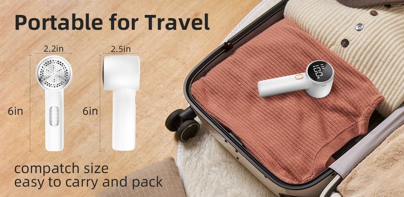 LENTORGI Fabric Shaver, Electric Lint Remover, Lint Roller, Rechargeable, for Clothing, Sweater, Sheets, Couch, Blanket, Home Use, Appliances Durable LENTORGI Fabric Shaver, Electric Lint Remover, Lint Roller, Rechargeable, for Clothing, Sweater, Sheets, Couch, Blanket, Home Use, Appliances Durable