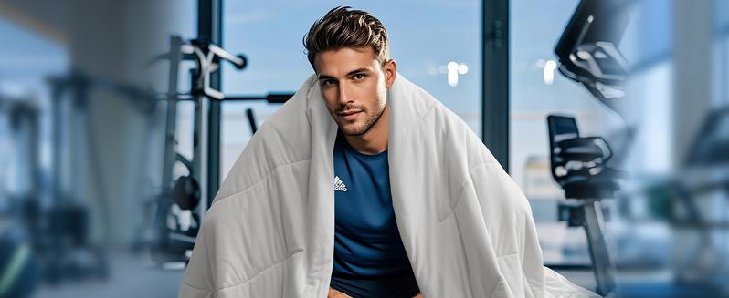 PHF Soft Cooling Blanket for Hot Sleepers and Night Sweats, Summer Cozy Breathable Blanket, Q-MAX>0.45 Absorb Body Heat & Dual-Sided Cool Design, Ideal Gift