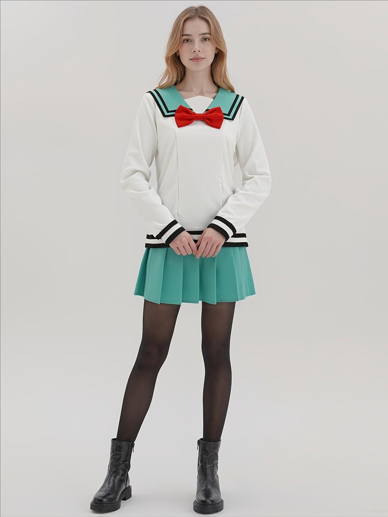 Anime Women Teruhashi Kokomi Cosplay Costumes Dress Saiki Kusuo No Sai-nan Yumehara Chiyo Uniforms Halloween Costumes for Women