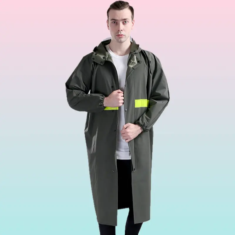 Unisex Thickened Full-Body Stormproof Raincoat For Labor Work And Outdoor Hiking, Heavy Rain, Full-Body Coat, Workwear, Waterproof