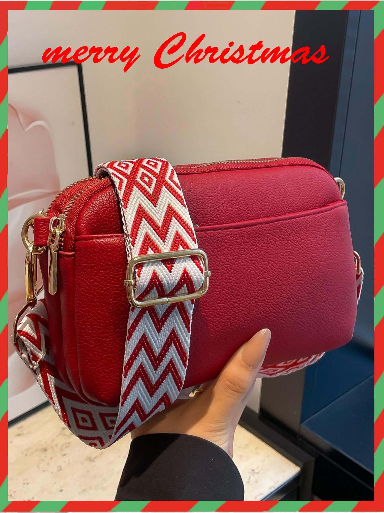 Outfits  Elegant Temperament Plain Color Square, Vintage Trendy Crossbody Bag with Adjustable Strap, Fashionable Crossbody Bag for Daily Use, Cross Body Bags