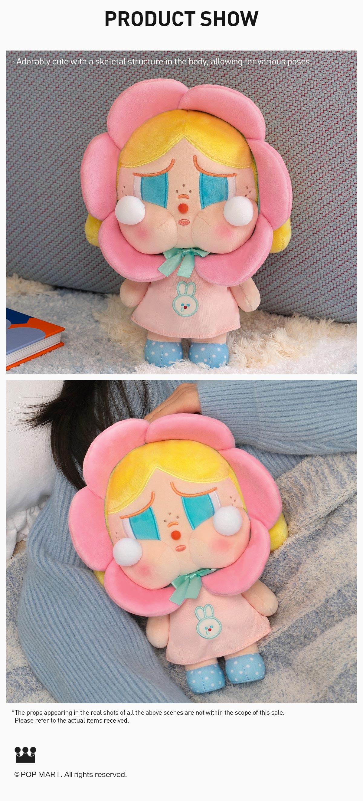 POP MART CRYBABY Sad Club Series-Plush Figure, Collectible Toys