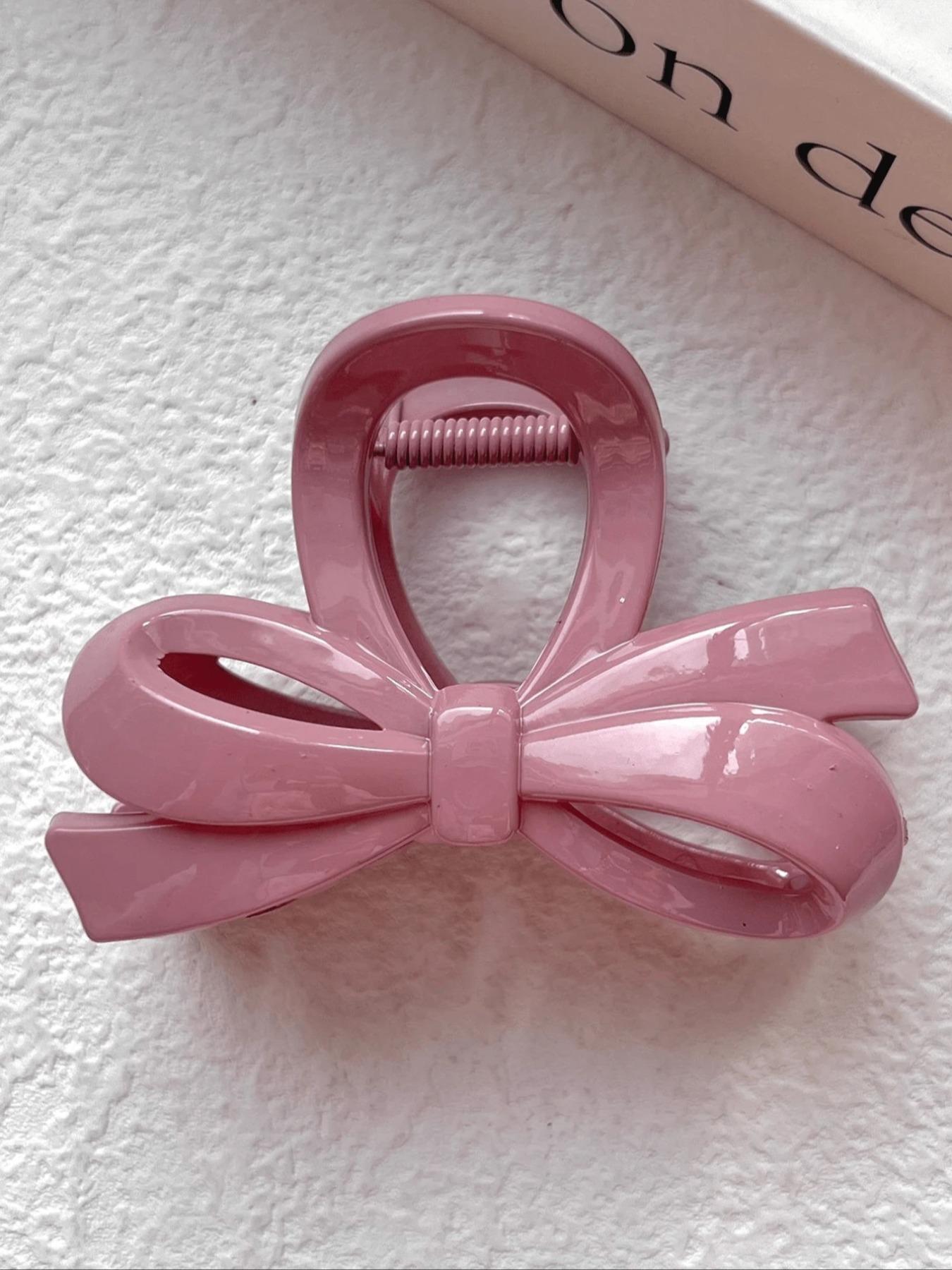 Minimalist Elegant Bow Design Hair Claw, Cute Trendy Hair Claw, Fashionable Hair Accessories for Women & Girls, Hair Clip