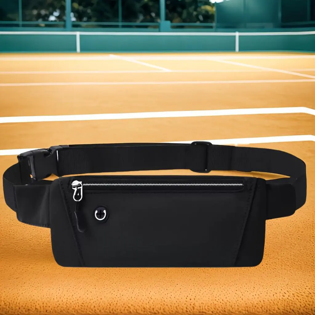 Unisex Elastic Band Waist Pouch - Adjustable Outdoor Gear with Phone Pocket, Lightweight for Running & Morning Exercise to Hold Essentials, Morning Runs