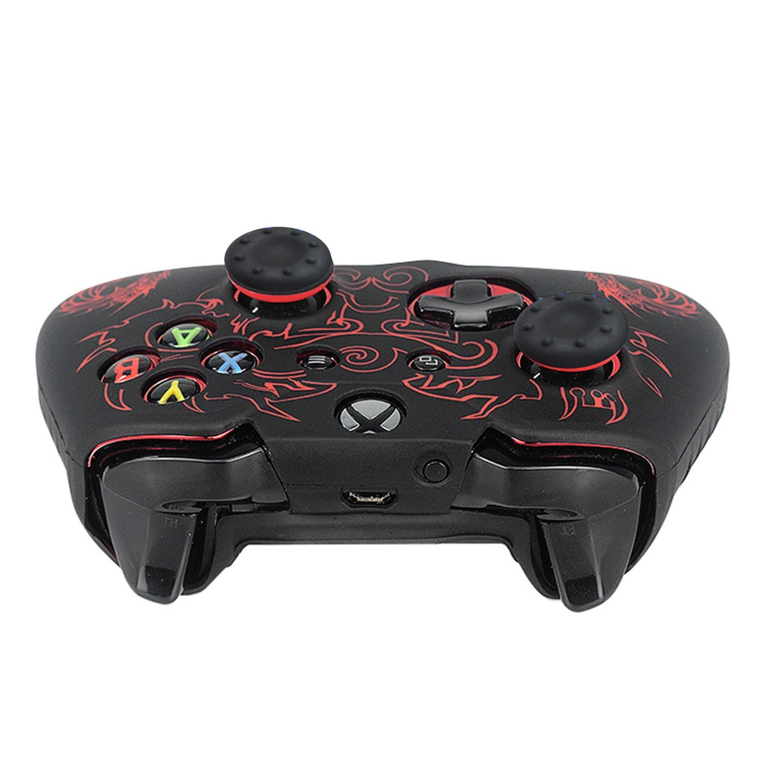 Xbox One Silicone Handle Sleeve, Laser Engraved, Ideal Gift Choice, Durable Protective Cover, Perfect Fit for Xbox Controller