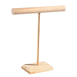 Solid Wood Bracelet Display Stand, Hair Tie Holder, Jewelry Rack, Bangle Showcase, Live Streaming Stall Organizer, Decorative Prop