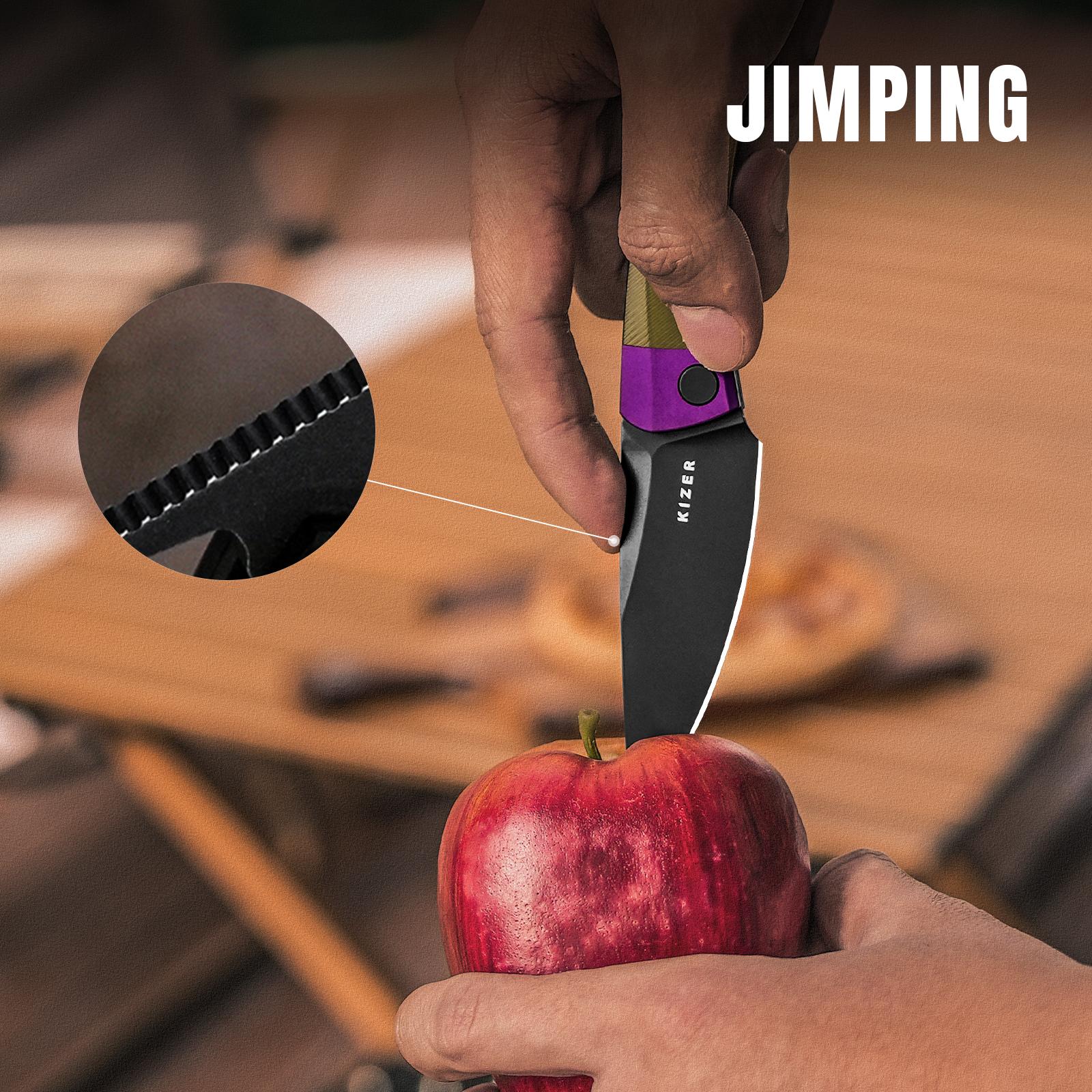 Kizer Mini Momo Nitro-V Aluminum(Purple)+PEI V3663A1