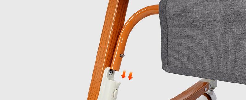 3 in 1 Bassinet Bedside Sleeper, Bedside Crib with Wheels, Mosquito Net, Mattress, 6 Height Adjustable Baby Bed for Infant Newborn (Grey)