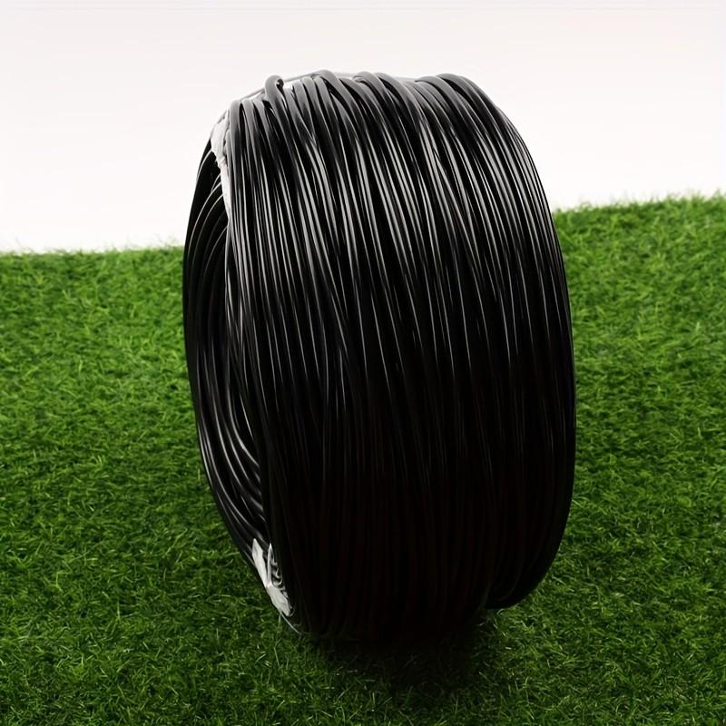1 package of 50-200ft 1/4 inch drip irrigation pipe blank distribution pipe drip irrigation hose garden watering pipeline, suitable for garden irrigation system. Flexible Water Hose