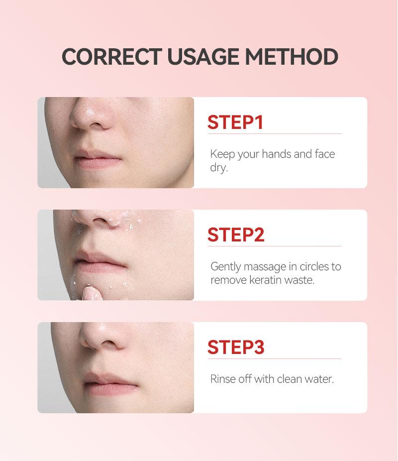 【QINGLIN】Orange Exfoliating Enzyme Gel | Peeling Gel for Skin Care, Moisturizing Exfoliator Suitable for All Skin Types 100g Gentle Smoothing daily comfort  rene skin