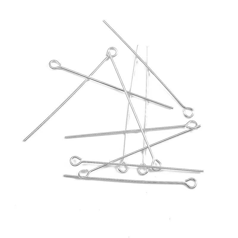 DIY Jewelry Making Supplies, 9-Piece Iron Needle Set, Electroplated Handmade Bead Stringing Tools, Essential Craft Accessories