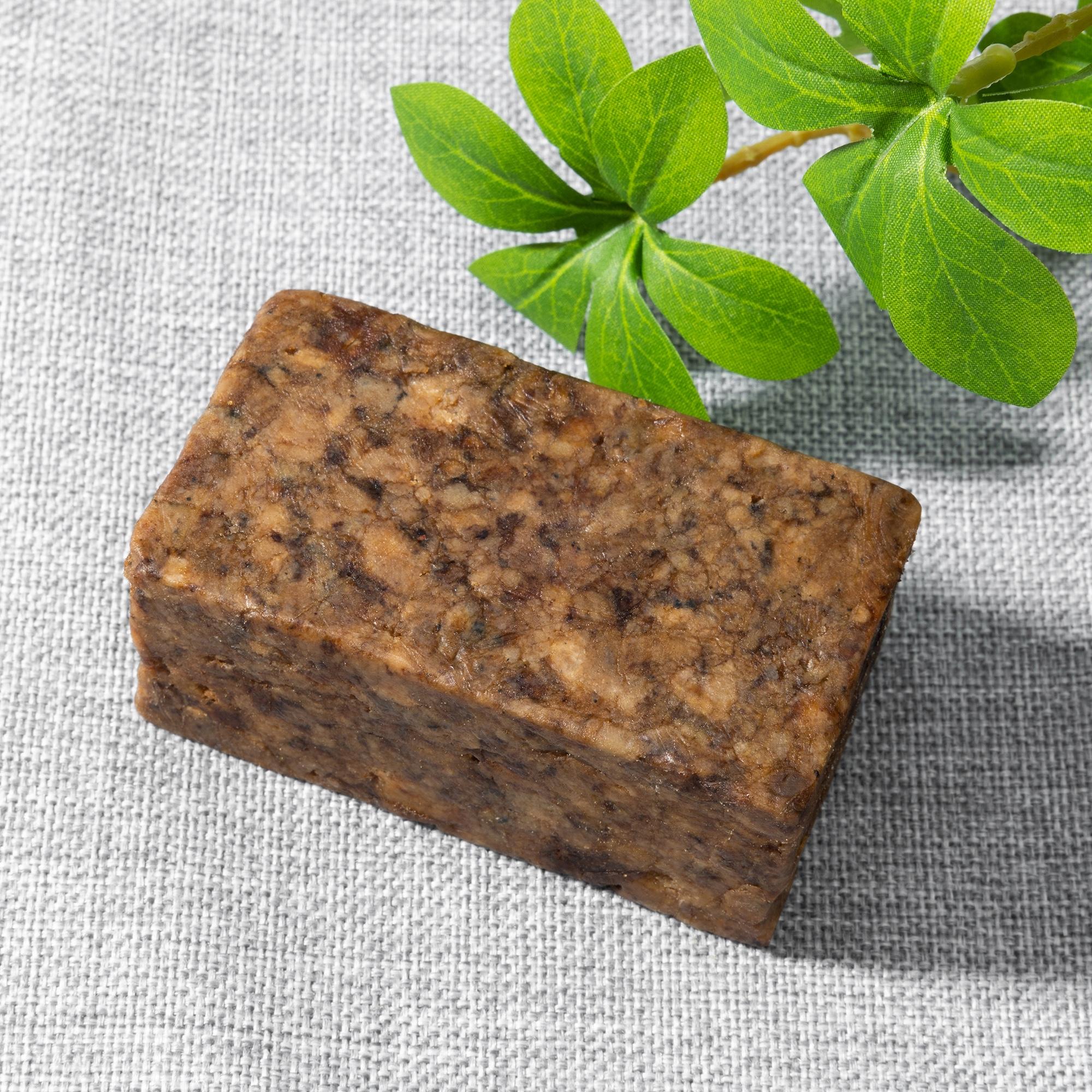 Natural Original Handmade African Soap Ghana Pure Natural, 200g 0.44lbs, Organic Skincare, Eco-Friendly Bathing Essentials