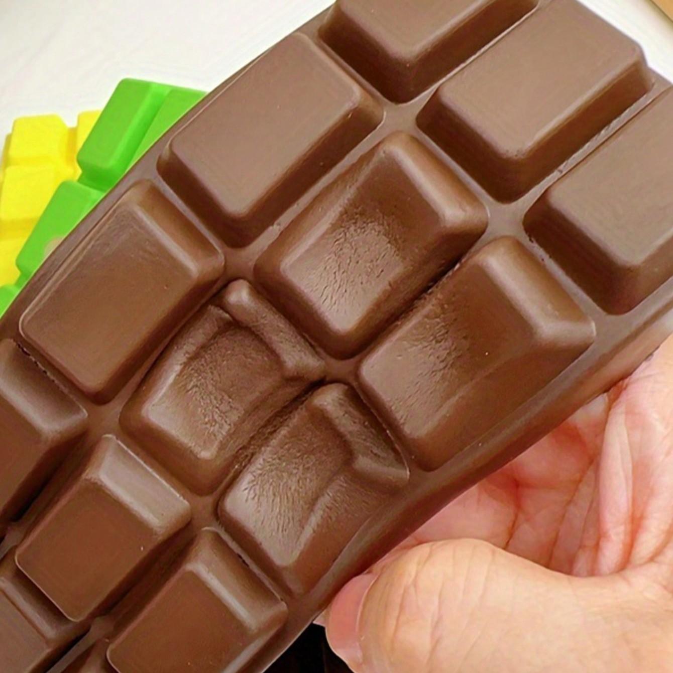1 Count Simulation Chocolate Squishy Toy, Squishie, Stress Relief Fidget Squeeze Toy, Office Relaxation Gift, Desk Fidget and Small Decorative Item, Perfect for Unwinding
