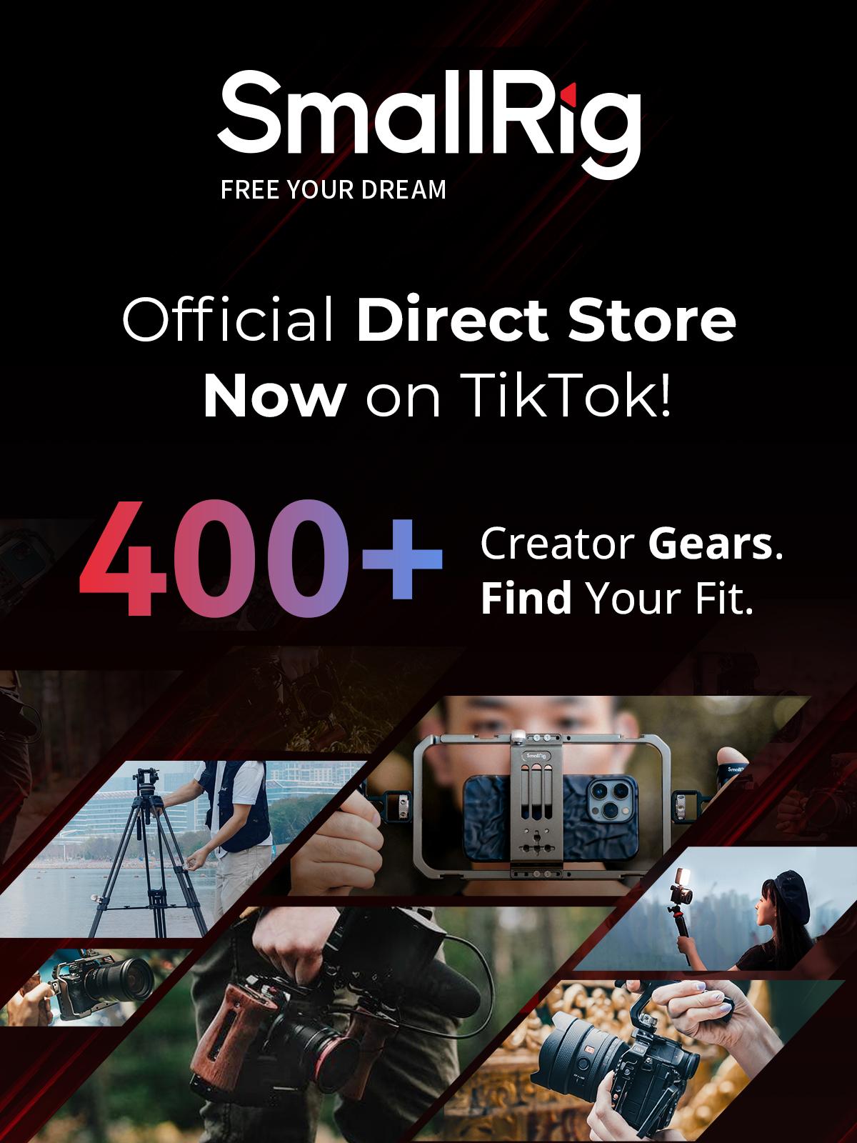 SmallRig Universal Phone Cage, Smartphone Video Rig Kit with Handles, Handheld Filmmaking Vlogging Case Stabilizer for Videomaker, for iPhone for Samsung for Pixel and Other Android Phones for iphone 17 Pro/MAX Selfie Cellphone 4121