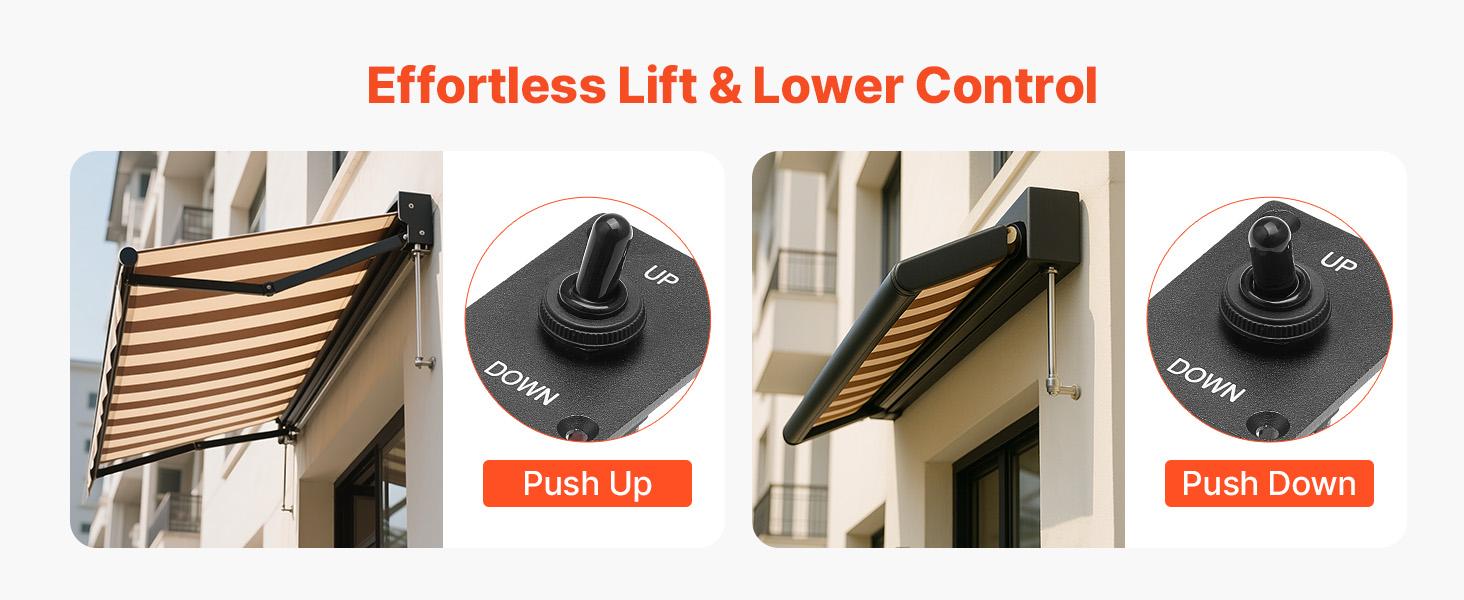 VEVOR Toggle Switch, 6 Pin Momentary Polarity Reversing Toggle Switch (ON)-Off-(ON) DC 12V/30A AC 250V/15A - with Up Down Mounting Panel Waterproof Boot Cap for Auto Car Marine Boat