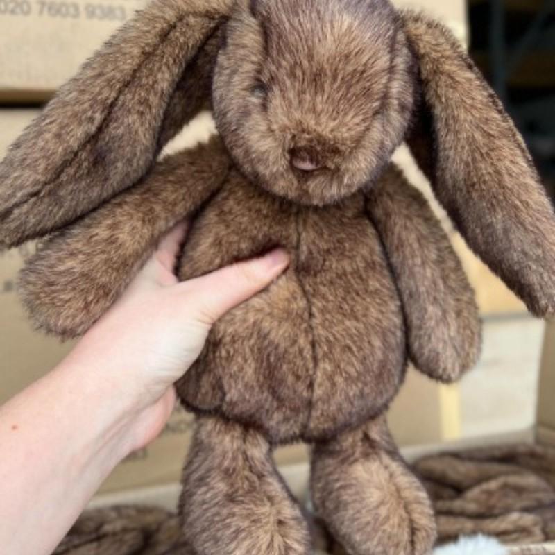 Easter Bunny Plush Toy, Limited Edition Leopard Print Rabbit Doll, Soft and Comfortable, Perfect Gift for Girls, Birthday Present