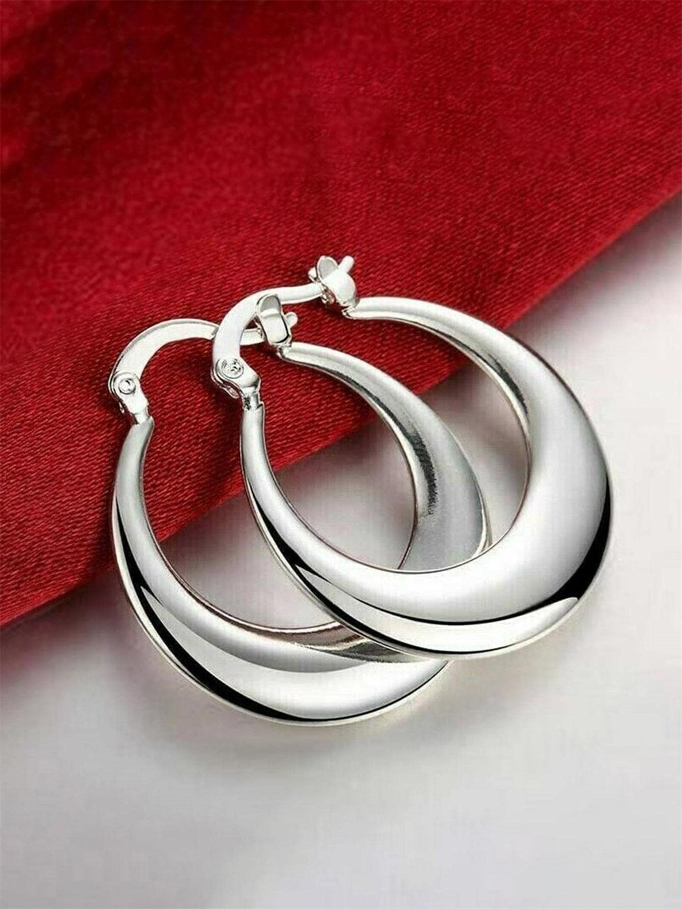 Women's Fashionable Geometric Design Dangle Earrings, Jewelry Gifts for Anniversary, Wedding and Party, Classic Fashion Accessories for Daily Wear, High Quality Earrings, Trendy Jewelry