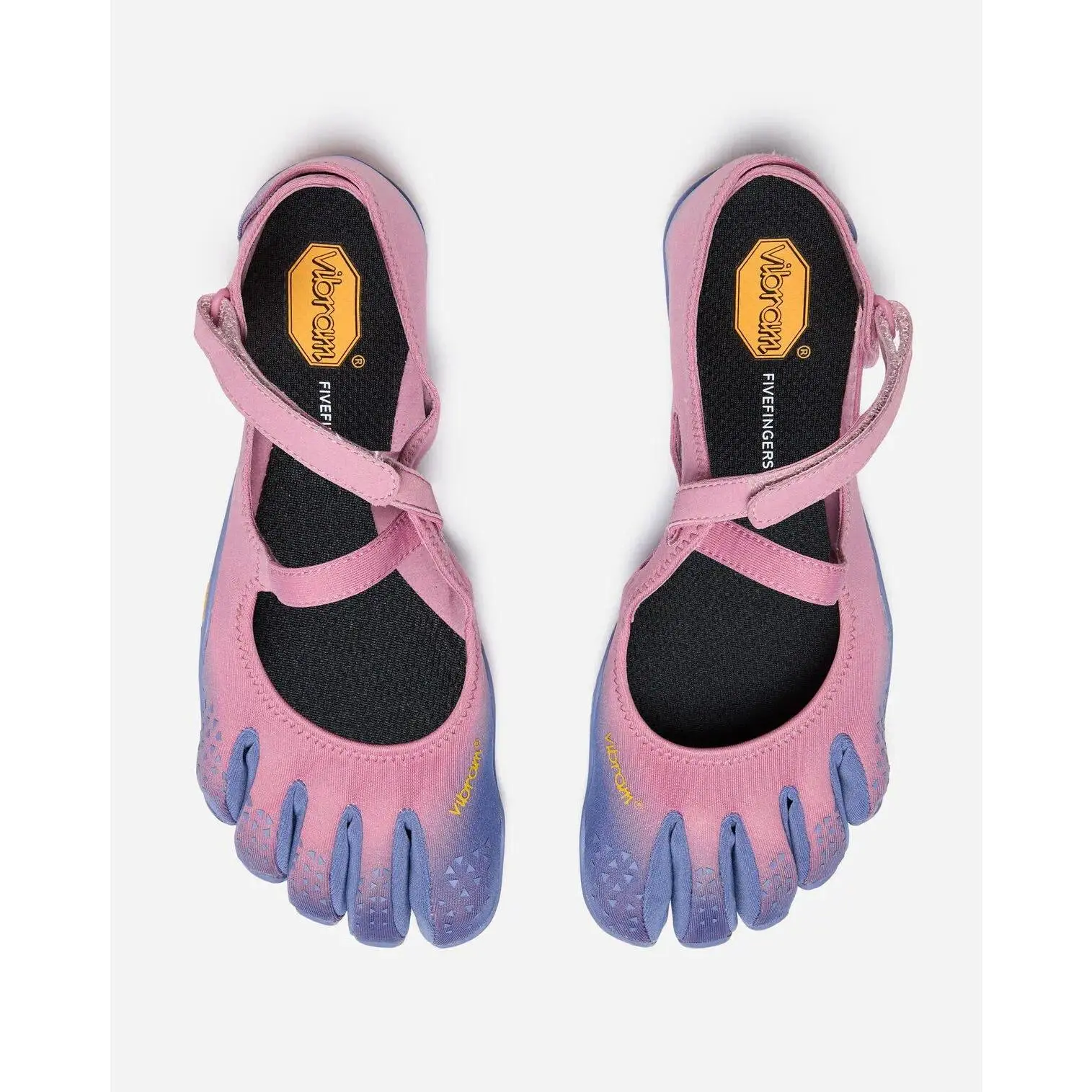 Women's Barefoot 5-Finger Ballerina Shoes - Mary JaneFlats with Adjustable Criss-Cross Straps, Breathable, Flexible& Lightweight for Yoga/Pilates