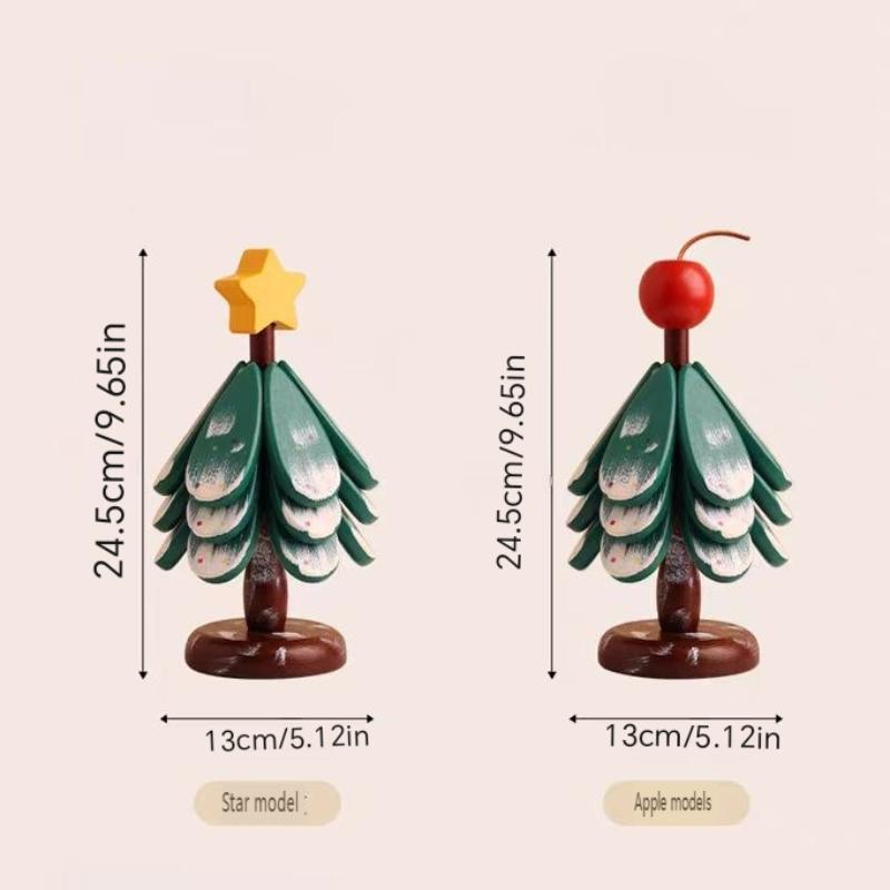 Wooden Insulation Tree Set, Heat-Resistant Table Mats, Wooden Coasters, Christmas Tree Design, Pot Pad Cup Holder, Modern Simple Plate Mat, Holiday Gift