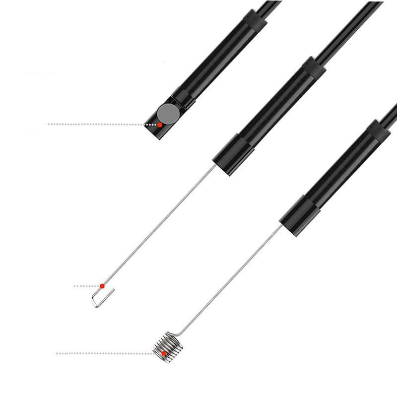 Type-C Endoscope Camera, Universal Android iOS Compatible, Waterproof Pipe Inspection Probe, 5.5/7cm Triple-Mode Internal Viewer