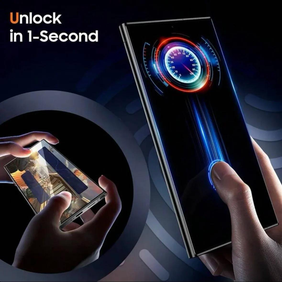 3-Pack Tempered Glass Screen Protector for Zte Nubia Magic Series, HD Anti-Scratch, Supports Ultrasonic Fingerprint Unlock, 9h Hardness