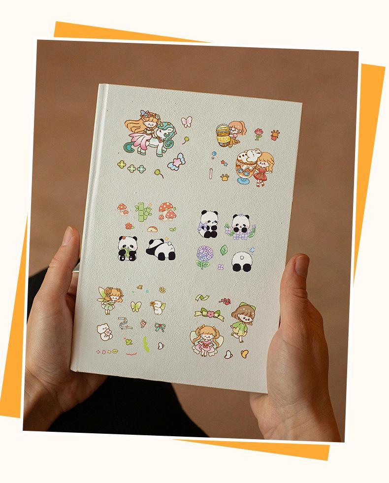 50Pcs Cute Cartoon Stickers Kawaii Decoration Stickers Kids Gift Waterproof Stickers Stationery Supplies Scrapbooking Stickers