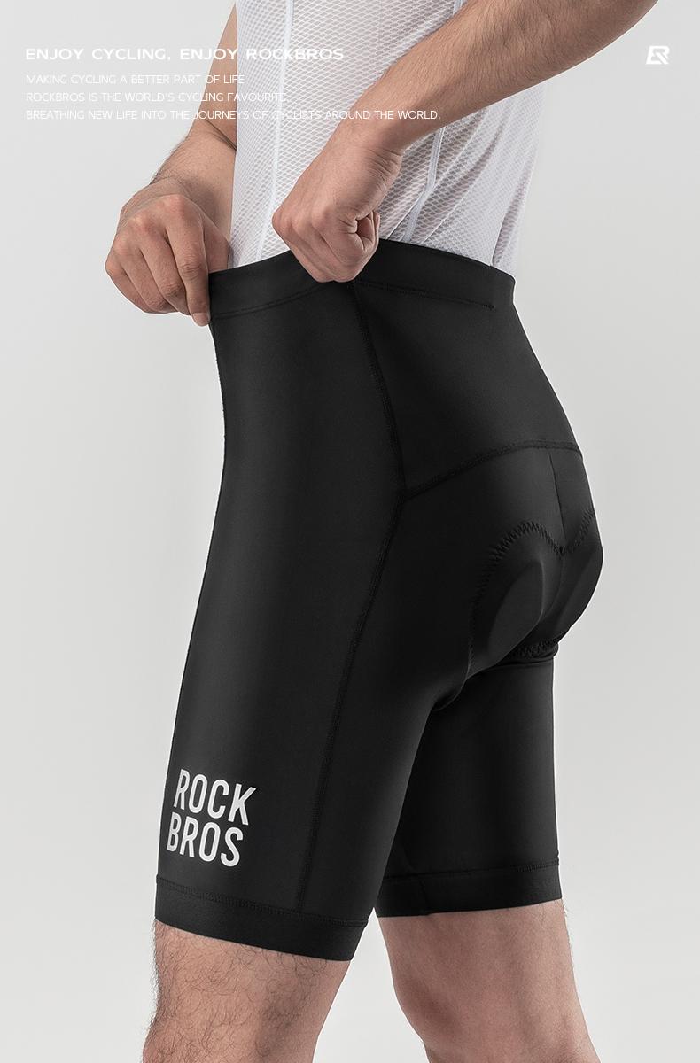 ROCKBROS Men's Cycling Shorts Sponge Padded Shorkproof Breathable Short Pants ROCKBROS Men's Cycling Shorts Sponge Padded Shorkproof Breathable Short Pants