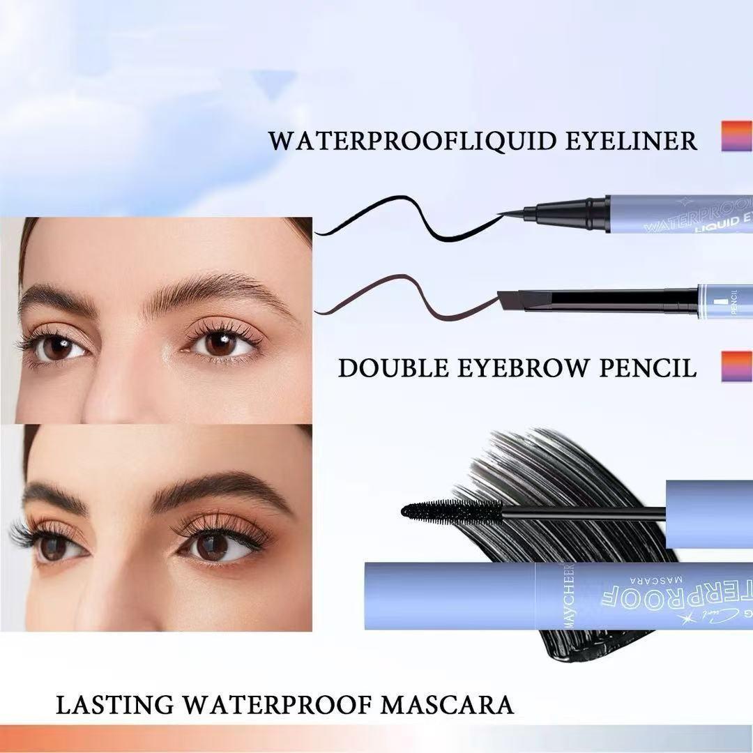 All-in-one full-face makeup gift set, Cosmetic, 8-piece makeup collection, creates a natural, three-dimensional look, long-lasting wear, easy to handle for multiple occasions, suitable for beginners, a daily essential versatile mak