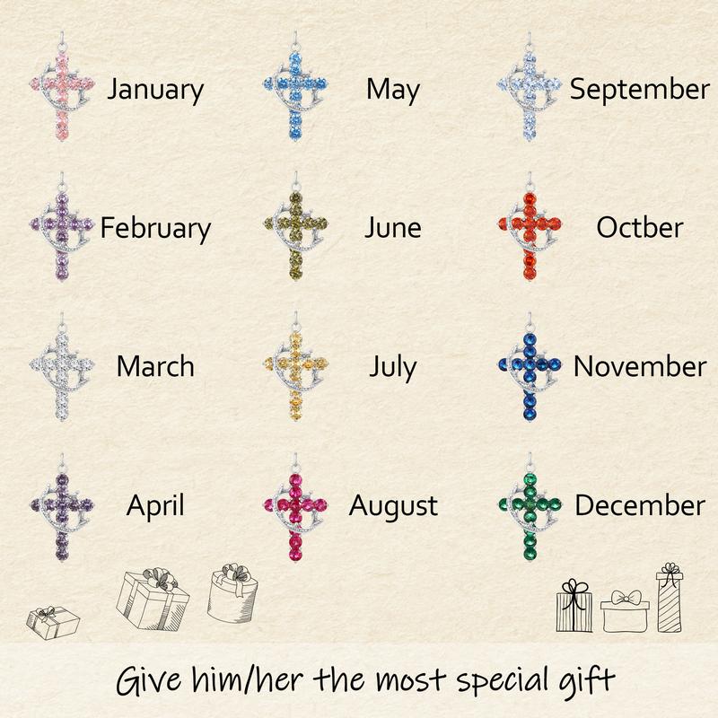 Tewiky Colorful Simple Crown & Cross Zircon Pendant Choker Silver Necklace For Women & Men & Girls Pretty Necklace For Daily Party Clothing Decor Trendy All-match & Exquisite Jewelry For Easter Trending  jewellery For Outdoorfun For Valentine's Day gifts