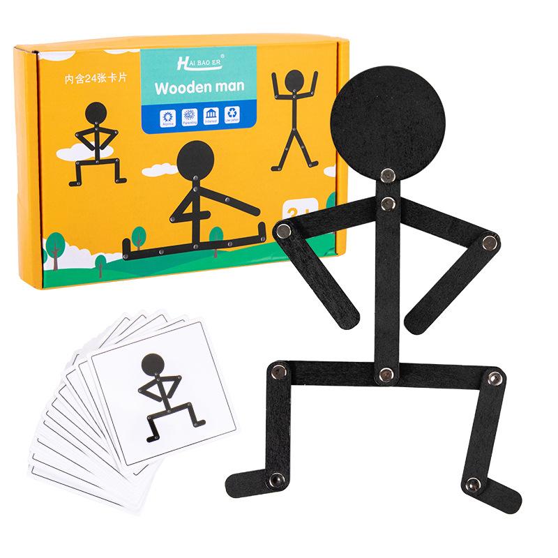DIY Sports Figure Kit, Enhances Observation Skills, Develops Manual Dexterity, Perfect for Kids' Educational Toys, Fun Learning Activity Box