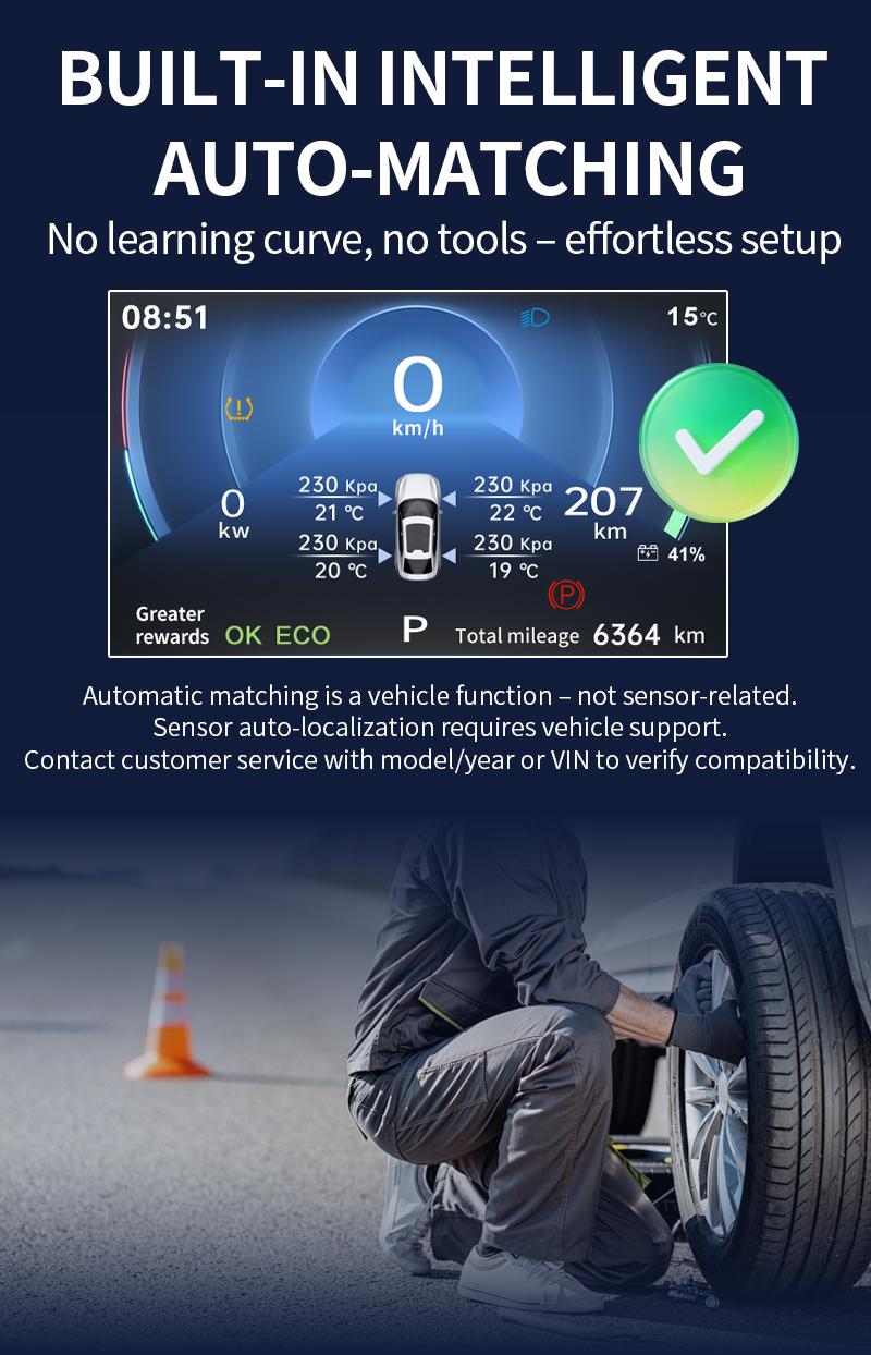 1Pc/4Pcs Multi-protocol Dual-frequency Tire Pressure Sensor, Suitable for 99% of Buick, Chevrolet and Cadillac Models, 315/433Mhz, 20923680/15114379/15825475/13598771/25920615/13516165/13598772/13516164/13598787/13581558/20964159/20922900/13598773