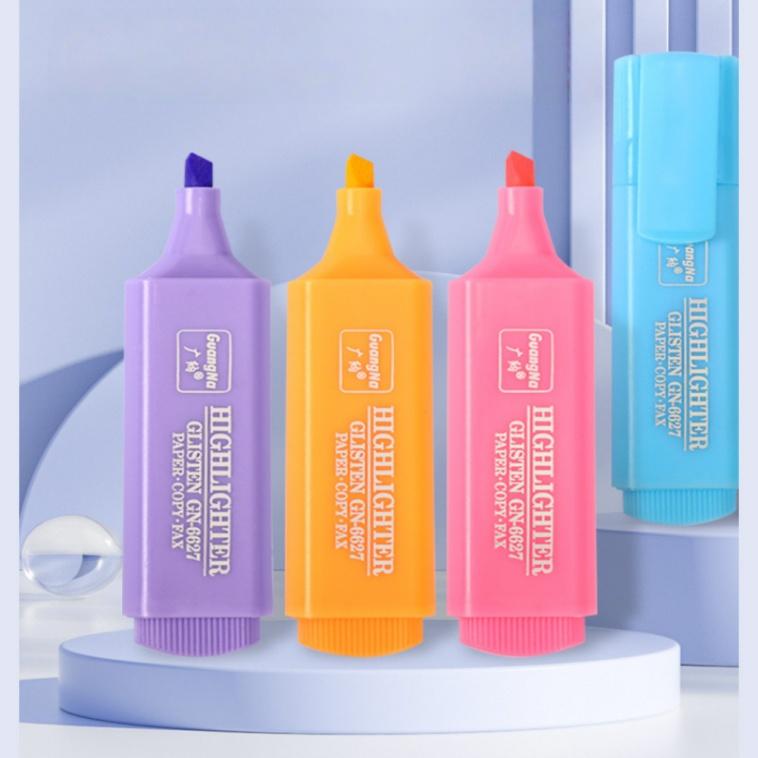 Stable Leopard Pattern Light Highlighter Set, Smooth Gliding Ink, Ideal for Students & Professionals, Long-Lasting Color Notes