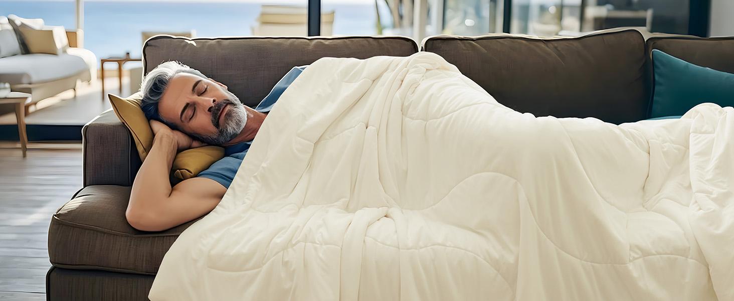 PHF Soft Cooling Blanket for Hot Sleepers and Night Sweats, Summer Cozy Breathable Blanket, Q-MAX>0.45 Absorb Body Heat & Dual-Sided Cool Design, Ideal Gift PHF Soft Cooling Blanket for Hot Sleepers and Night Sweats, Summer Cozy Breathable Blanket, Q-MAX>0.45 Absorb Body Heat & Dual-Sided Cool Design, Ideal Gift