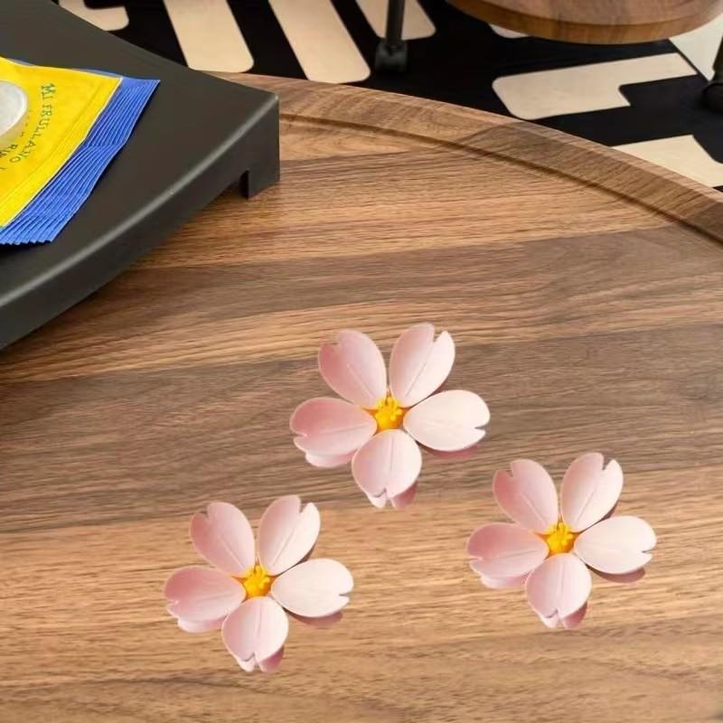 Magnetic Cherry Blossom Bag Clip, Food Sealing Clip for Snacks, Bread, Pet Food, Refrigerator Organization, Kitchen Decor Gift