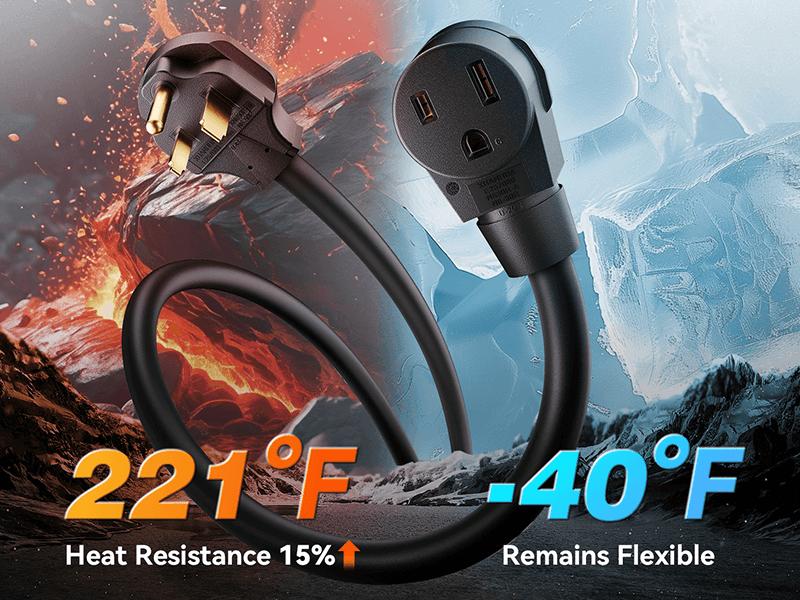 ARCCAPTAIN 10 AWG Welder Extension Cord 30AMP 250V Welder Power Cord ARCCAPTAIN 10 AWG Welder Extension Cord 30AMP 250V Welder Power Cord